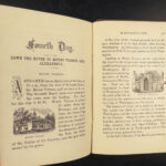 1875 Washington DC United States Travel Morrison Strangers Guide MAP Americana