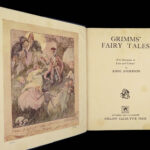 1922 Grimm’s Fairy Tales GRIMM Hansel Gretel Rapunzel English Anne Anderson ART