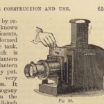 1890 Magic Lantern Construction Hollywood Film Movies precursor Photography