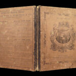 1865 Mitchell School ATLAS 31 MAPS America TEXAS Wild West Confederate South