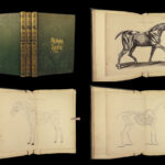 1875 Rural Life Agriculture HUNTING Farming Veterinary HORSE Dogs Illustrated 3v