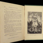 1875 BEAUTIFUL Jules Verne Voyages North Pole Capt Hatteras Field of Ice RARE