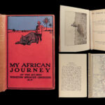 1908 Winston Churchill 1st ed Big Game Hunting My African Journey Illustrated