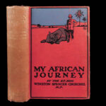 1908 Winston Churchill 1st ed Big Game Hunting My African Journey Illustrated