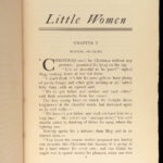 1911 Little Women by Louisa May Alcott CLASSIC Alice Barber Stephens ART Rare