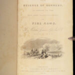 1841 Science of Gunnery 1ed Greener Firearms GUNS Illustrated Gunpowder Cannons War