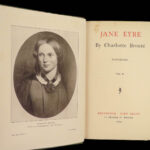 1924 Bronte Sisters Jane Eyre Shirley Villette Wuthering Heights Illustrated 12v