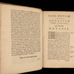 1601 Holland & Batavia 1ed PLANTIN Press Janus Dousa Netherlands ROME Caligula