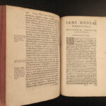 1601 Holland & Batavia 1ed PLANTIN Press Janus Dousa Netherlands ROME Caligula