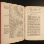 1601 Holland & Batavia 1ed PLANTIN Press Janus Dousa Netherlands ROME Caligula