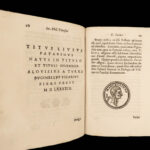 1630 Titus LIVY Letters 1ed Tomasini Patavia Italy History ROME Molinus Varisco