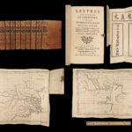 1781 RARE Jesuit Voyages Missions CHINA Taiwan Vietnam MAPS Asia Edifiantes 9v