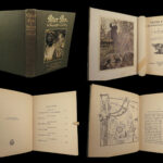 1910 Peter Pan in Kensington Gardens JM Barrie Arthur Rackham COLOR Illustrated