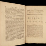 1787 EARLY CONSTITUTION of the United States Printing Annual Register Americana