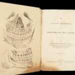 1831 DENTIST Medical Anatomy TEETH Dental + Physiology Pathology EARS Otology