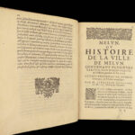 1628 Melun France 1ed ROME Valentinian Hugh Capet Peter Abelard RARE Bouchard