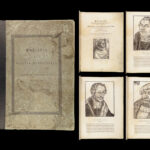 1817 DURER ART Reformation Portraits Martin Luther Melanchthon Erasmus Cranach