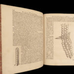 1668 Rene DESCARTES Principia Philosophy & Science Physics Geometry Optics RARE