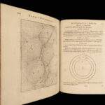 1668 Rene DESCARTES Principia Philosophy & Science Physics Geometry Optics RARE