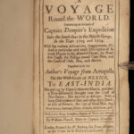 1707 William Dampier Voyages 1ed Illustrated MAPS Pirates PERU Honduras Funnell