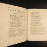 1732 Paradise Lost by John Milton English Poetry FAMED Richard Bentley Folio