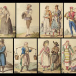 1828 Costumes of Austria 50 PLATES Moravia CZECH Dress Illustrated Alexander