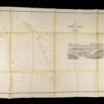 1867 Canals & Railroad Engineering PANAMA Canal ENORMOUS MAPS South America