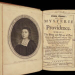 1678 PURITAN John Flavel 1ed Divine Conduct Providence Bible Mysteries Angels