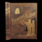 1890 DANTE Alighieri Purgatory Paradise Hell Gustave DORE Illustrated ART Folio