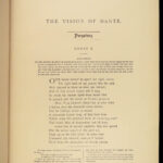1890 DANTE Alighieri Purgatory Paradise Hell Gustave DORE Illustrated ART Folio
