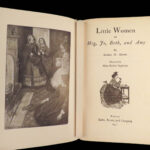 1913 Little Women by Louisa May Alcott CLASSIC Alice Barber Stephens ART Rare