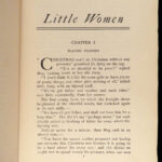 1913 Little Women by Louisa May Alcott CLASSIC Alice Barber Stephens ART Rare