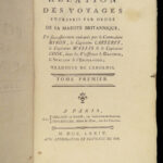 1774 Pacific Ocean Voyages AUSTRALIA Tahiti New Zealand Hawkesworth Byron Cook