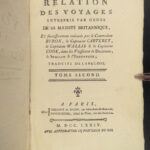 1774 Pacific Ocean Voyages AUSTRALIA Tahiti New Zealand Hawkesworth Byron Cook