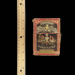 1875 Playing CARD GAME 1ed Game of Star Authors Twain Alcott Dickens Burns