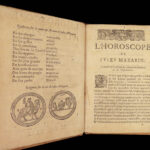 1649 NOSTRADAMUS Doom of Cardinal Jules Mazarin Prophecy Pope Innocent X RARE