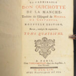 1754 Don Quixote Cervantes Saint-Martin French NEW ENDING Illustrated 6v SET