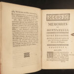 1760 Montecuccoli WAR Memoirs Thirty Years War Battles FORTS Ottoman Turks