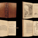 1763 SURGERY Cheselden Human Anatomy Medicine Skeleton Bones Illustrated English