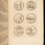 1691 History of Louis XIV Illustrated Medals Emblem Numismatics Coins Menestrier