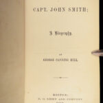 1859 Captain John Smith Biography EARLY POCAHONTAS Virginia Native American