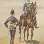 1899 Dress of Royal Regiment of Artillery British Army Costume Illustrated RARE