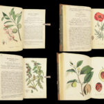 1829 FLOWERS 1ed Flora Medica Botany Medicine Color Illustrated 2v SET Spratt