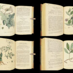 1829 FLOWERS 1ed Flora Medica Botany Medicine Color Illustrated 2v SET Spratt