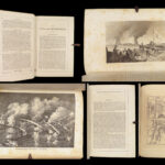 1865 History of CIVIL WAR 1ed Smucker Illustrated Battle Scenes Portraits Maps