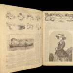 1857 Harper’s Weekly FIRST ISSUE 1ed SLAVERY China Voyages Mormons Railroad RARE