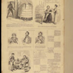 1857 Harper’s Weekly FIRST ISSUE 1ed SLAVERY China Voyages Mormons Railroad RARE