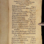 1551 PLAGUE Medicine Black Death De Peste Divine Punishment Janus Cornarius RARE