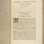 1662 King Charles I 1st FOLIO ed Eikon Basilike England Civil War + ROYAL Covers