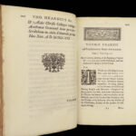 1719 Hundred Years WAR 1ed Thomas Sprott Chronica 14th-c Edward III Dering RARE